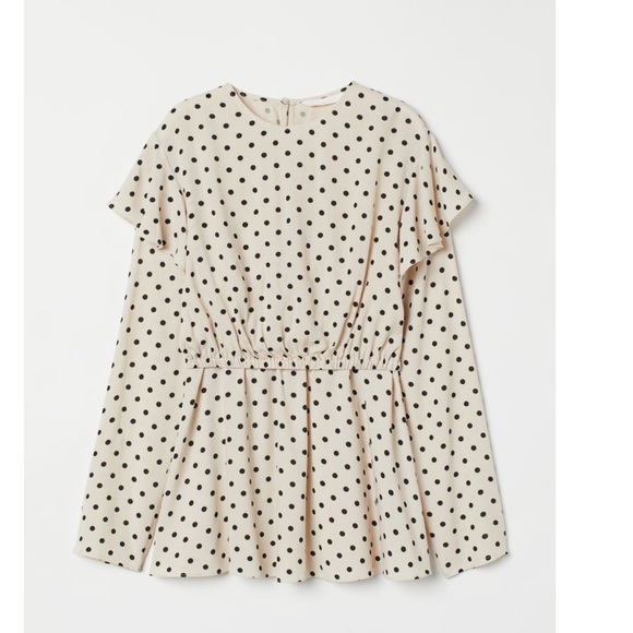 H&M MAMA Flounce Trim Nursing Blouse - Picture 5 of 8